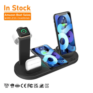 Wireless punjač za 4 smart uređaja