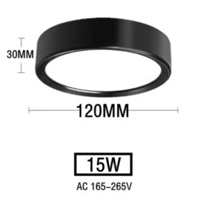 LED panel nadgradni 15W