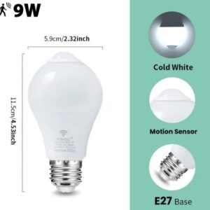 LED pir senzor sijalica 9W